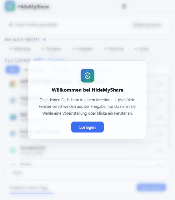 HideMyShare