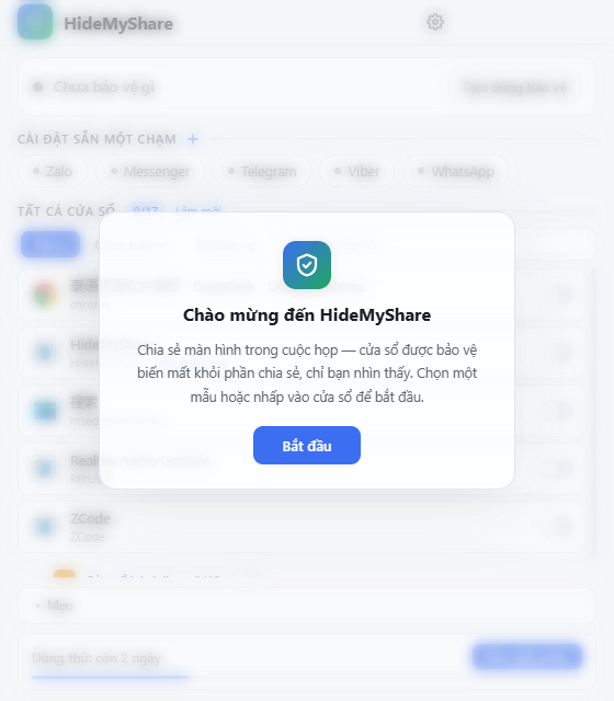 HideMyShare
